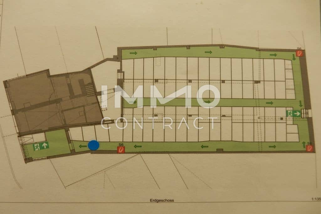Branchenfrei und Unbefristet,
ca. 470 m² Gewerbefläche und   
ca. 92 m² Büro mit teilw. Wohnwidmung!