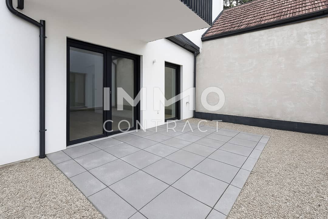 Wohnung mit eigenem Garten und Terrasse im Neubau