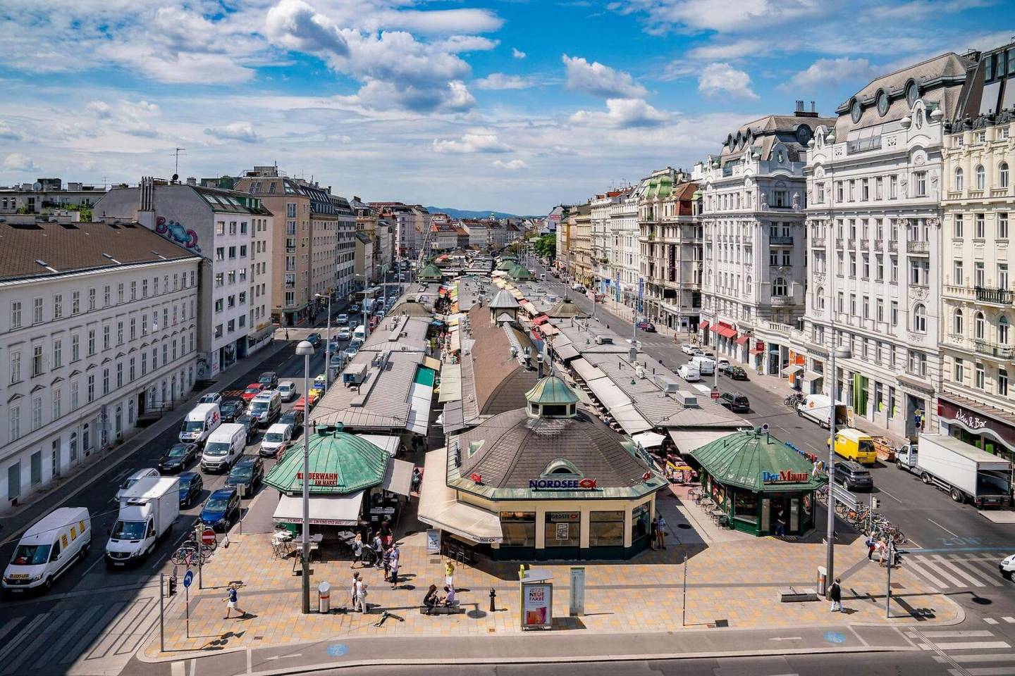 Exclusive investment opportunity: a successful pavilion at the Wiener Naschmarkt