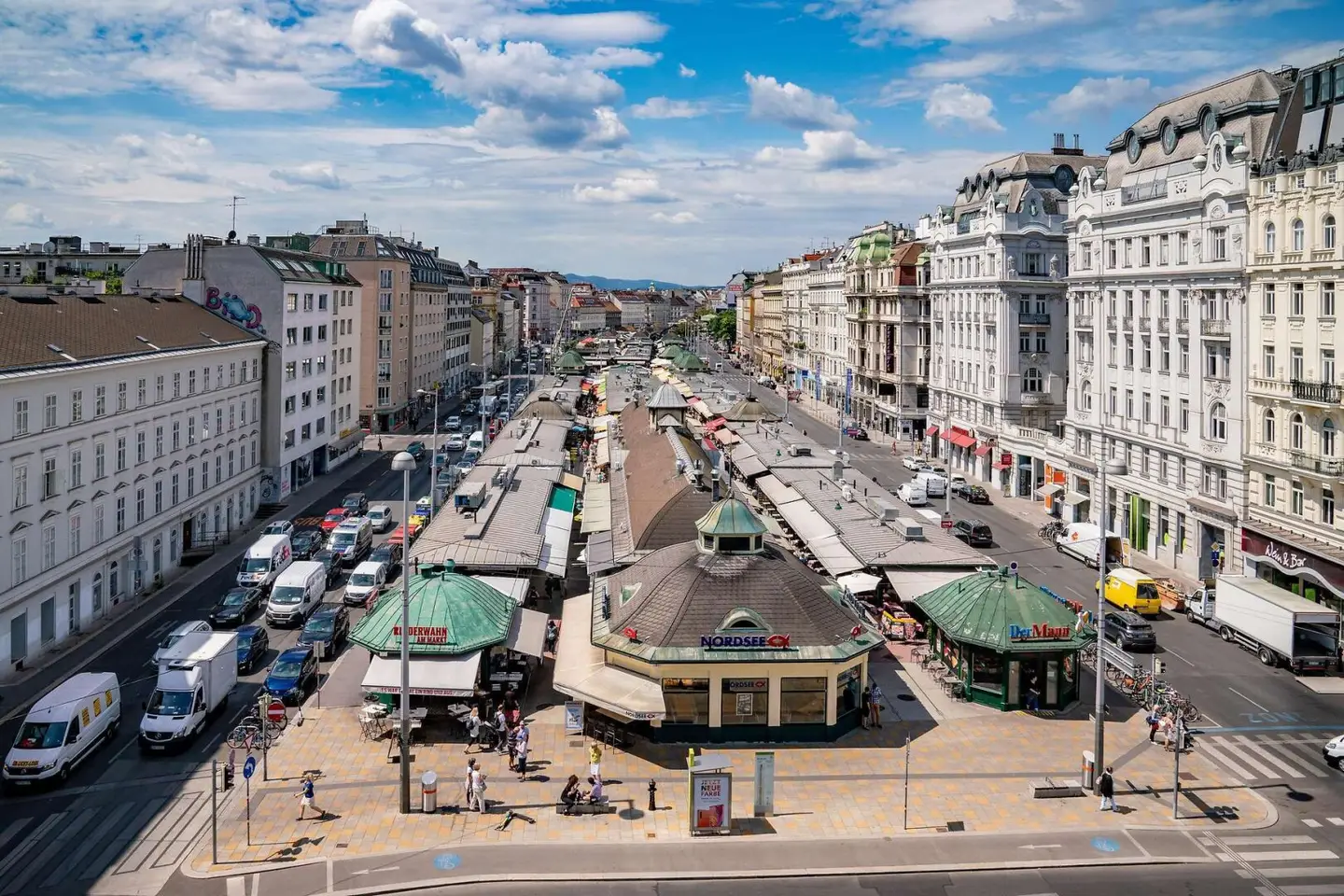 Exclusive investment opportunity: a successful pavilion at the Wiener Naschmarkt