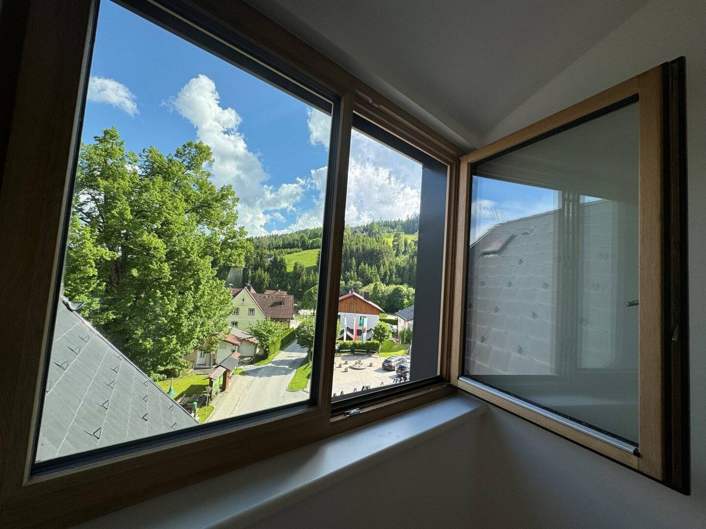 Barrier-free penthouse in the green