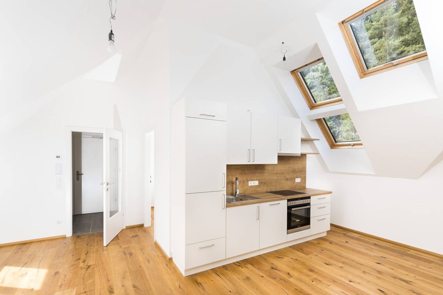 Barrier-free penthouse in the green