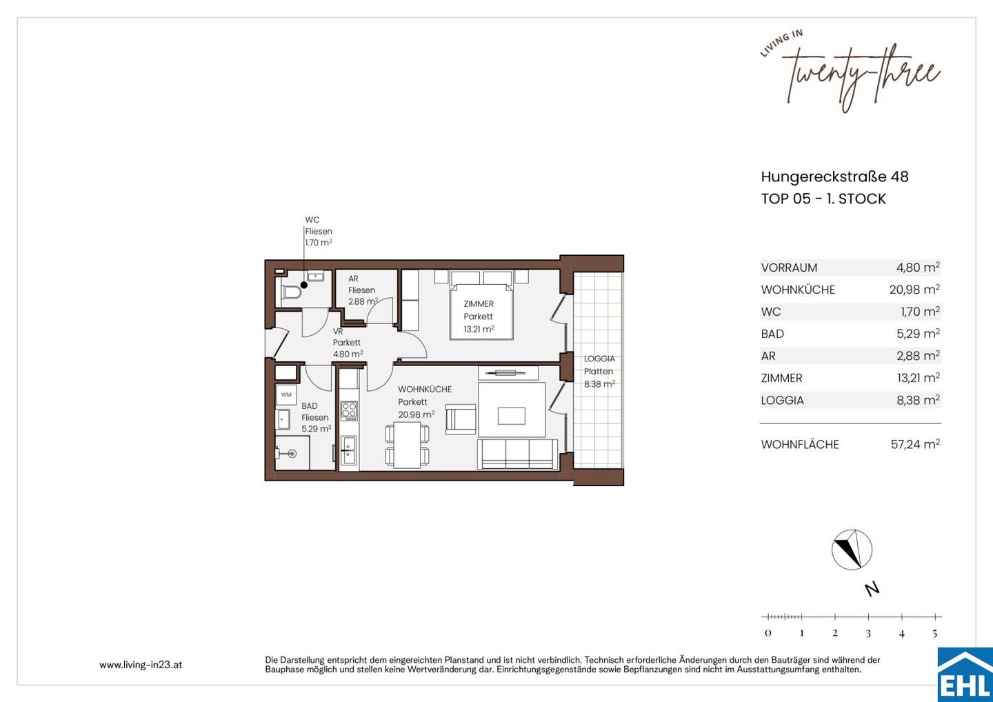 Apartment New Build First occupancy Loggia