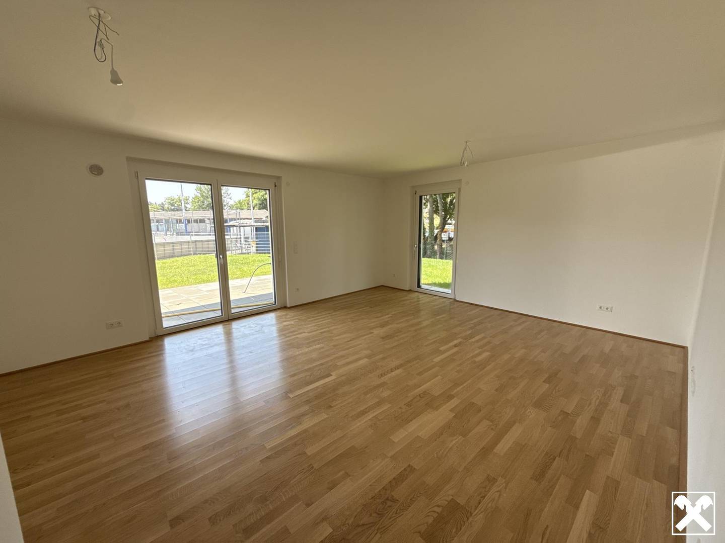 Ground floor apartment with garden and quiet location