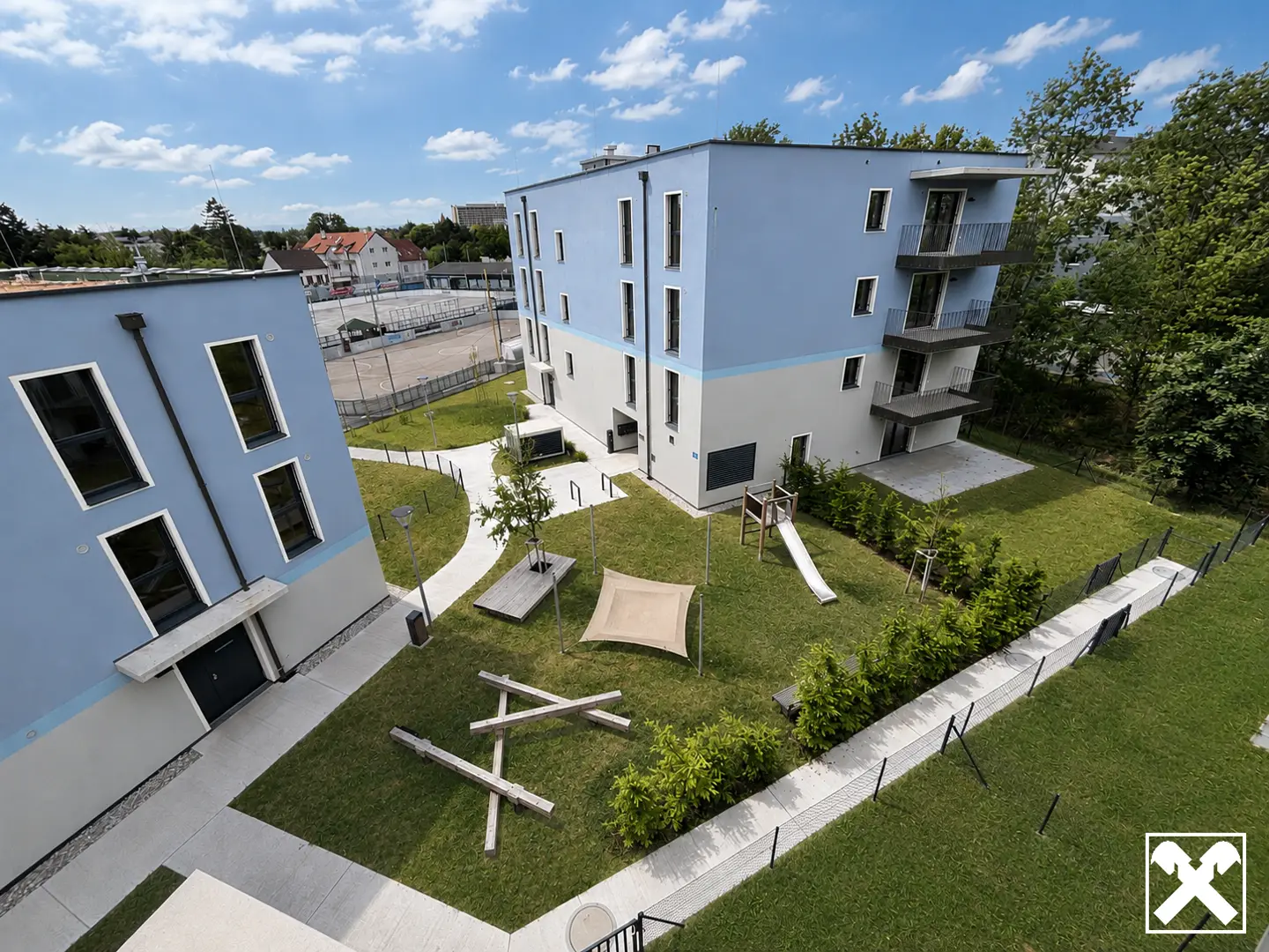 Wohnung with outdoor space energy efficient new build