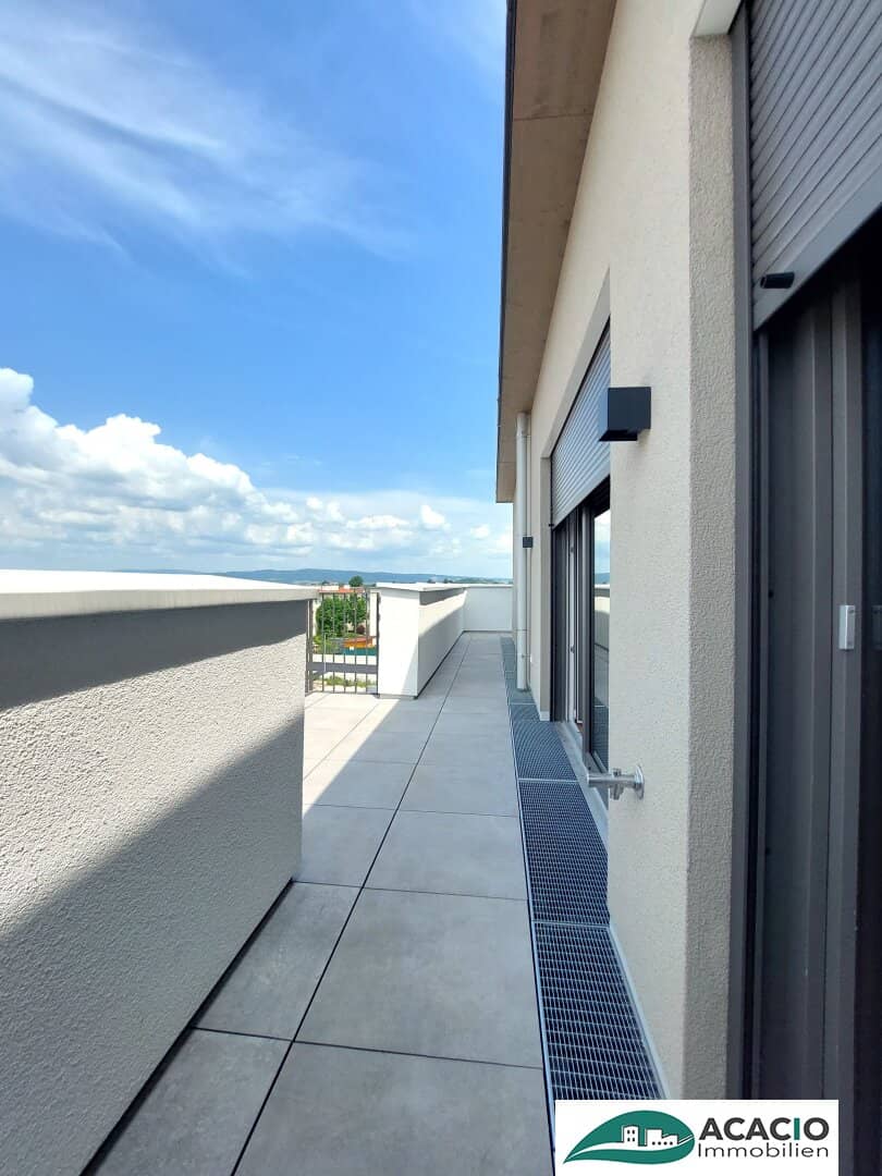 Wohnung mit Terrasse im Neubau Klimaaktiv Gold