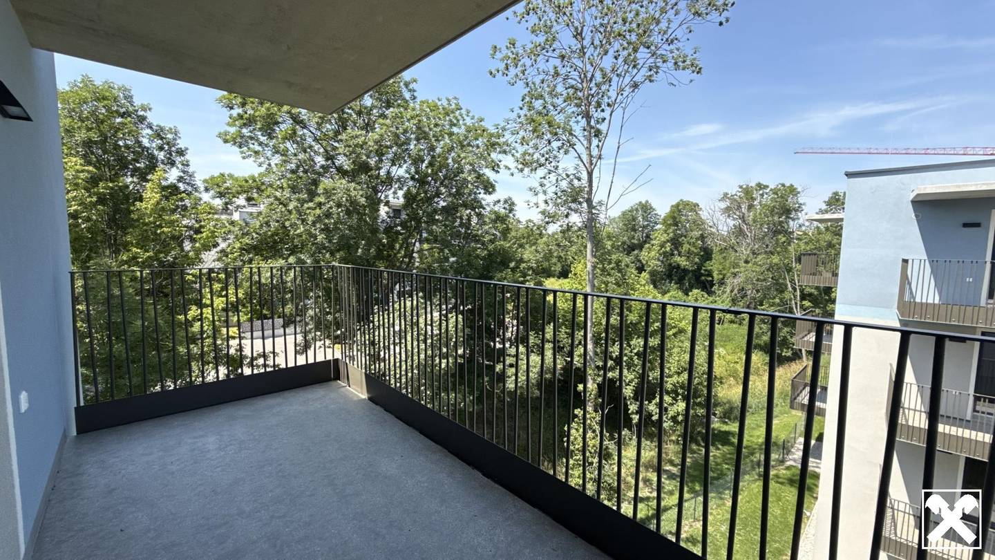 Dachgeschosswohnung Balcony Viertel Gruen