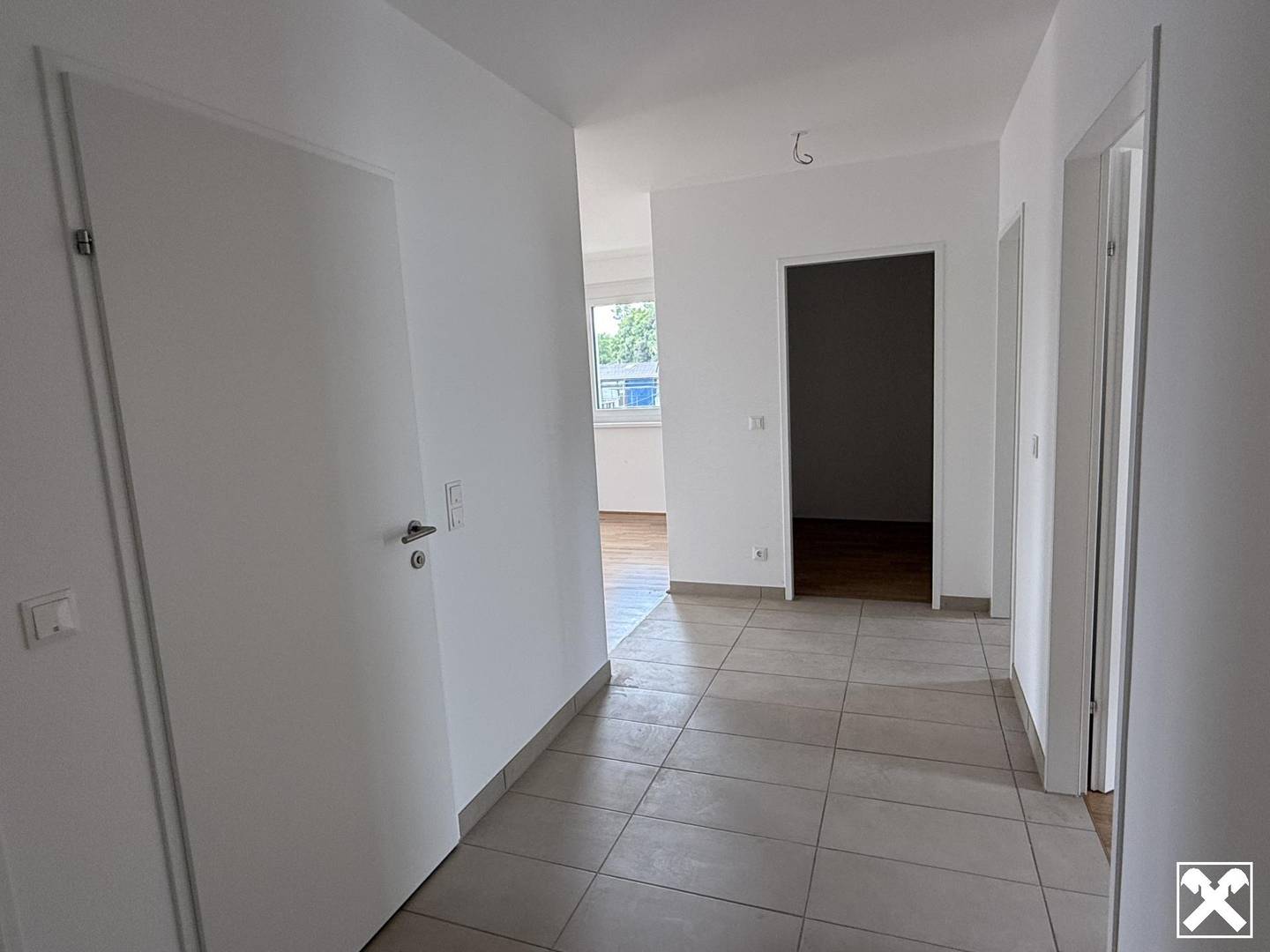 New apartment with balcony and underground parking