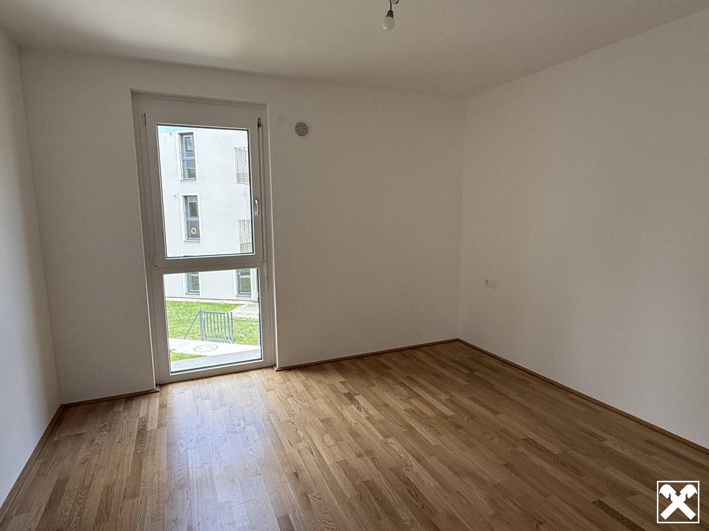 New apartment with balcony and underground parking