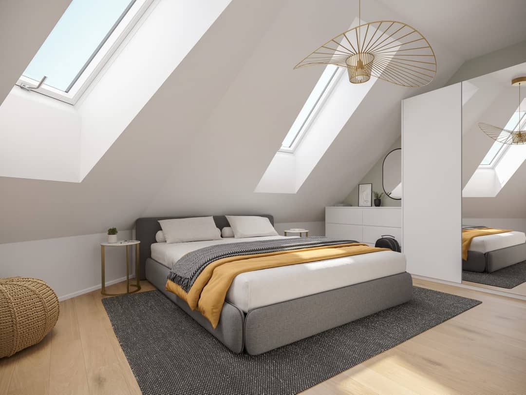 Dachgeschosswohnung Neubau mit Balkon und Aufzug