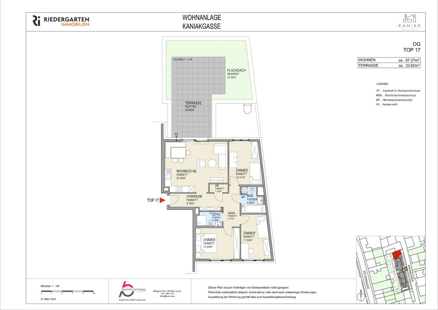 Newly built apartment with spacious balcony near u3