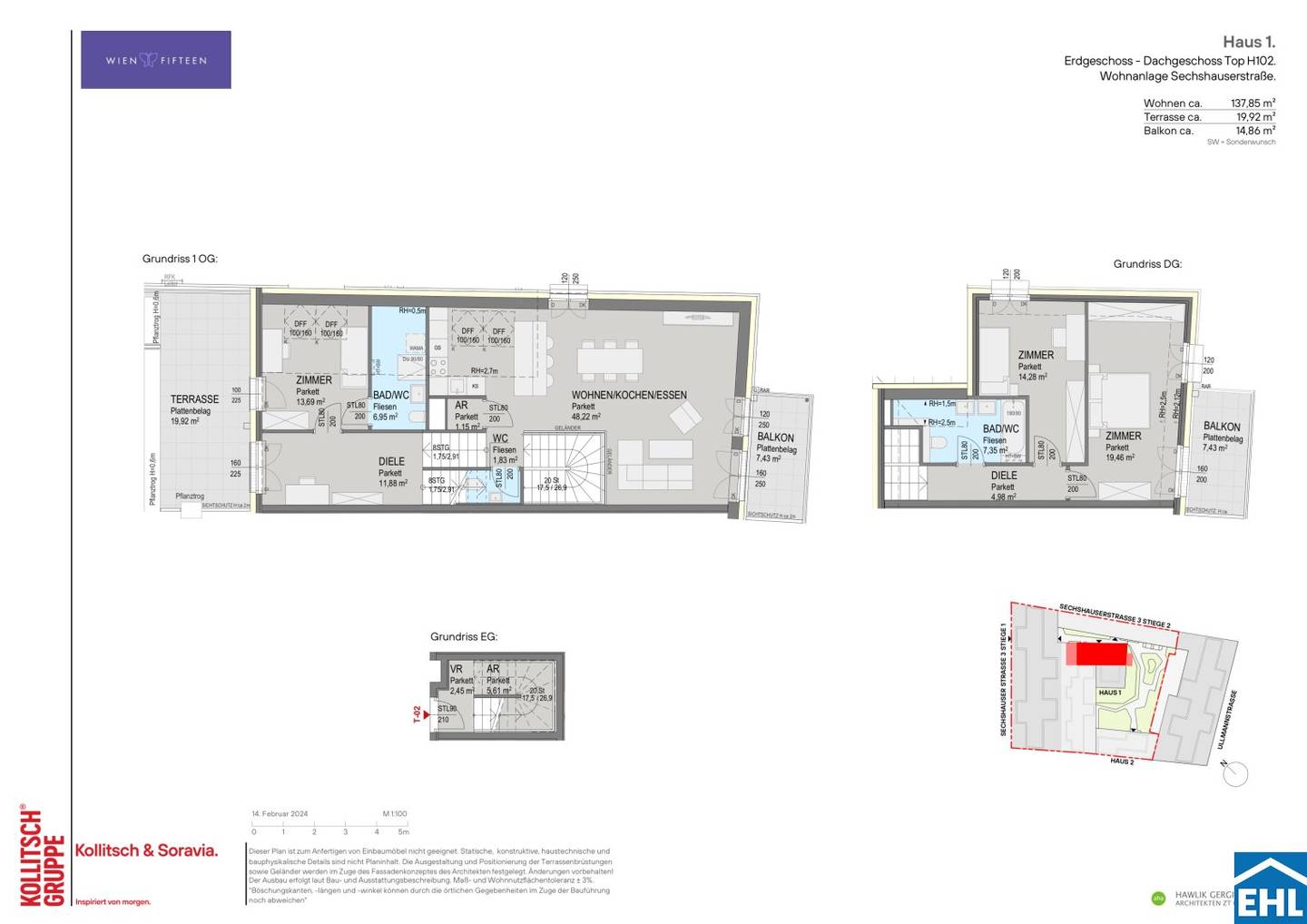 Wohnung Neubau Erstbezug nahe U6