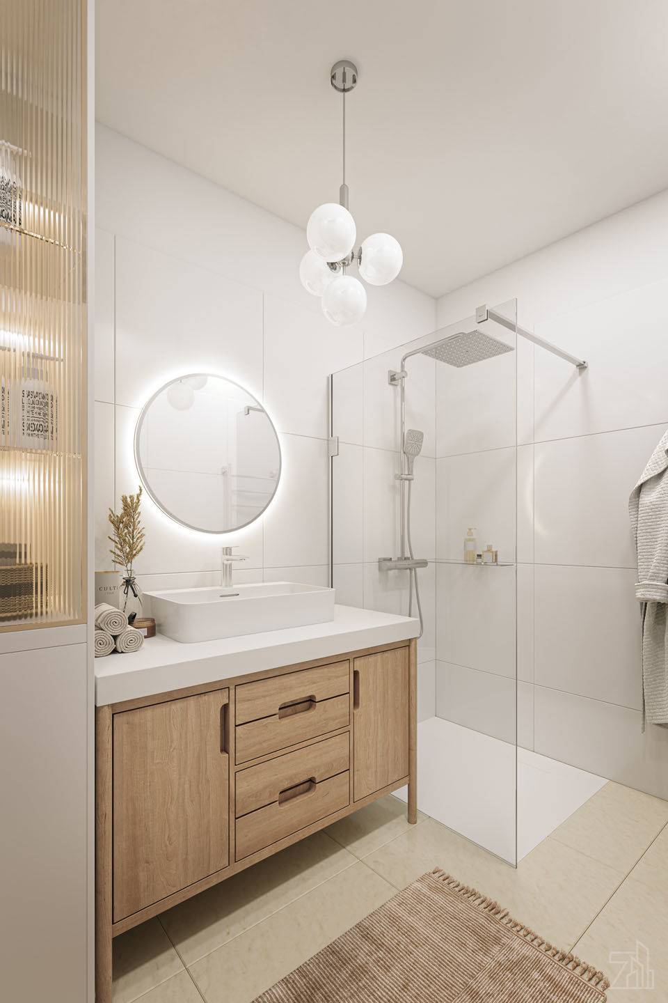 Newly built apartment with terrace near Danube