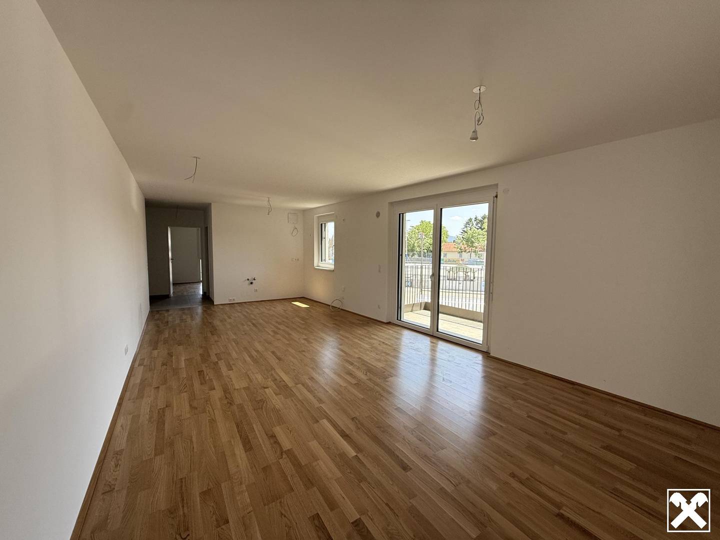 Wohnung Erstbezug Balcony with green view
