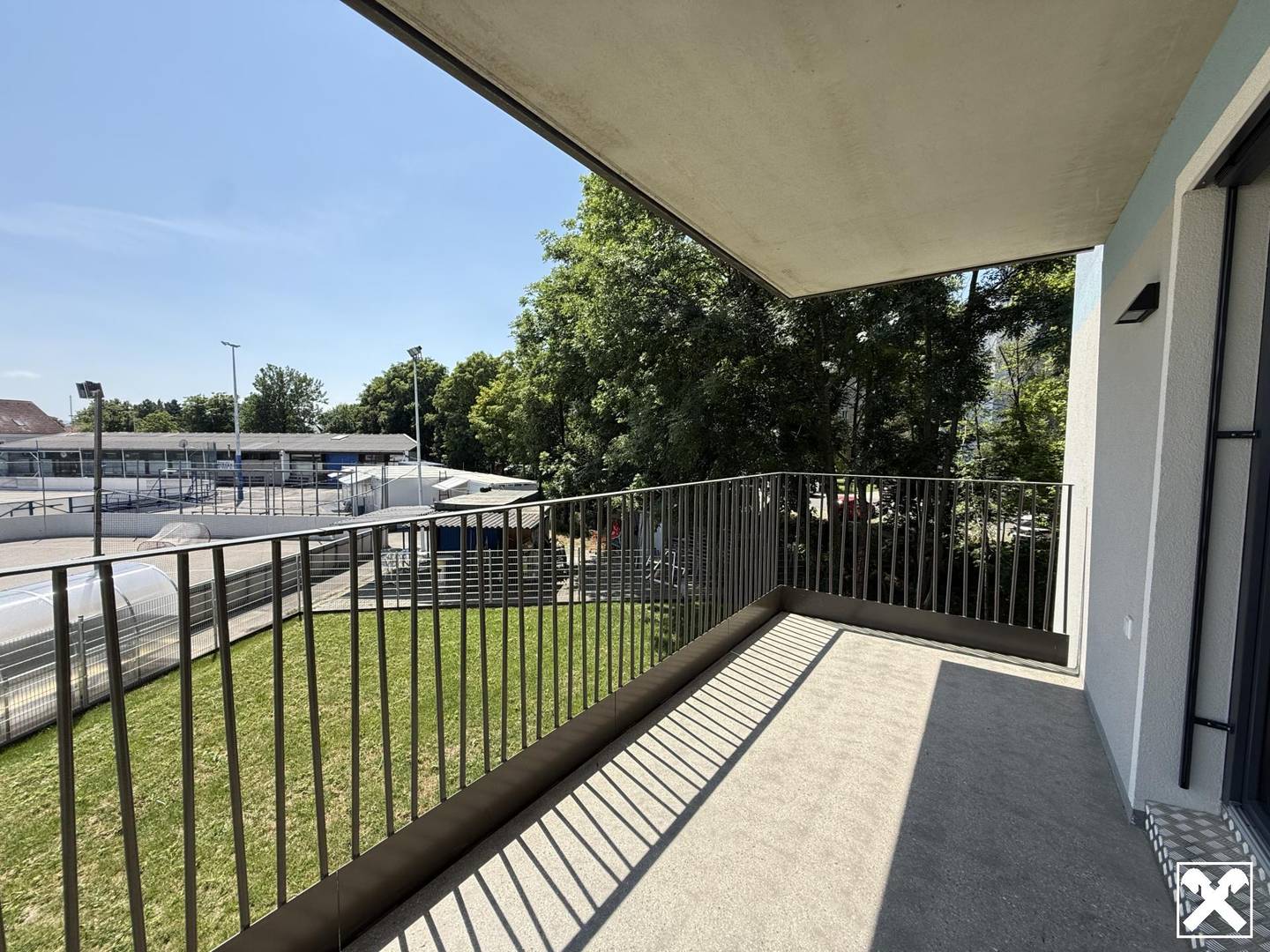 Wohnung Erstbezug Balcony with green view