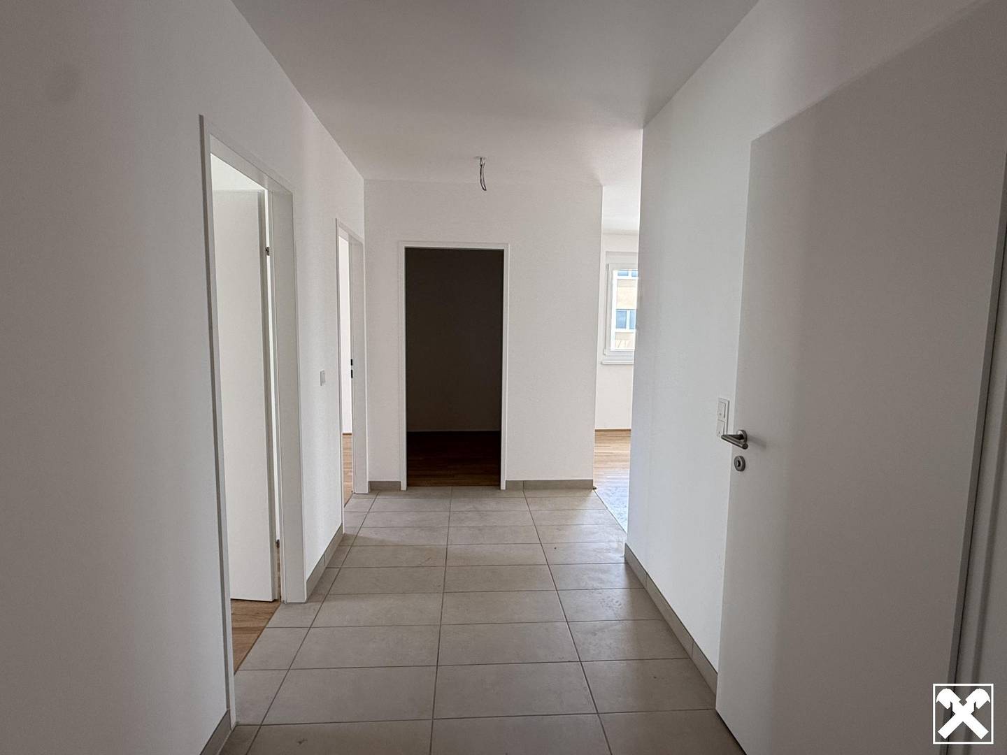 First occupancy apartment with balcony and underground parking
