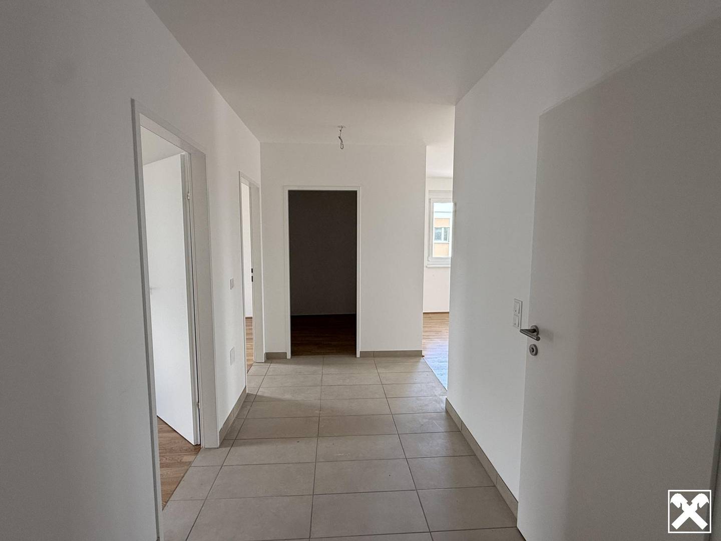 Attic apartment with balcony and Tiefgaragenplatz