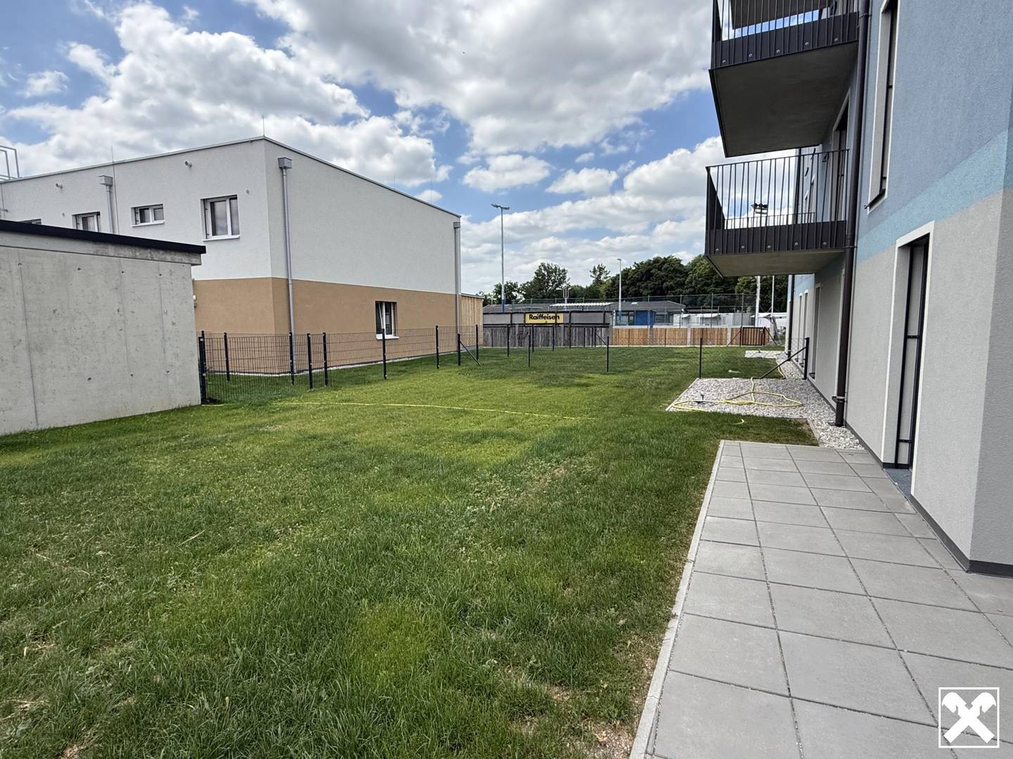 Ground floor apartment with a generous private garden and terrace including underground parking