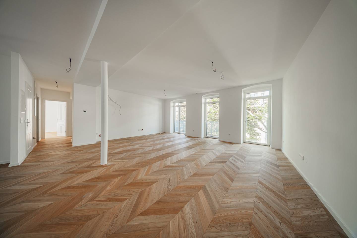 Wohnung Brunnenmarkt großzügig geschnitten Balkon