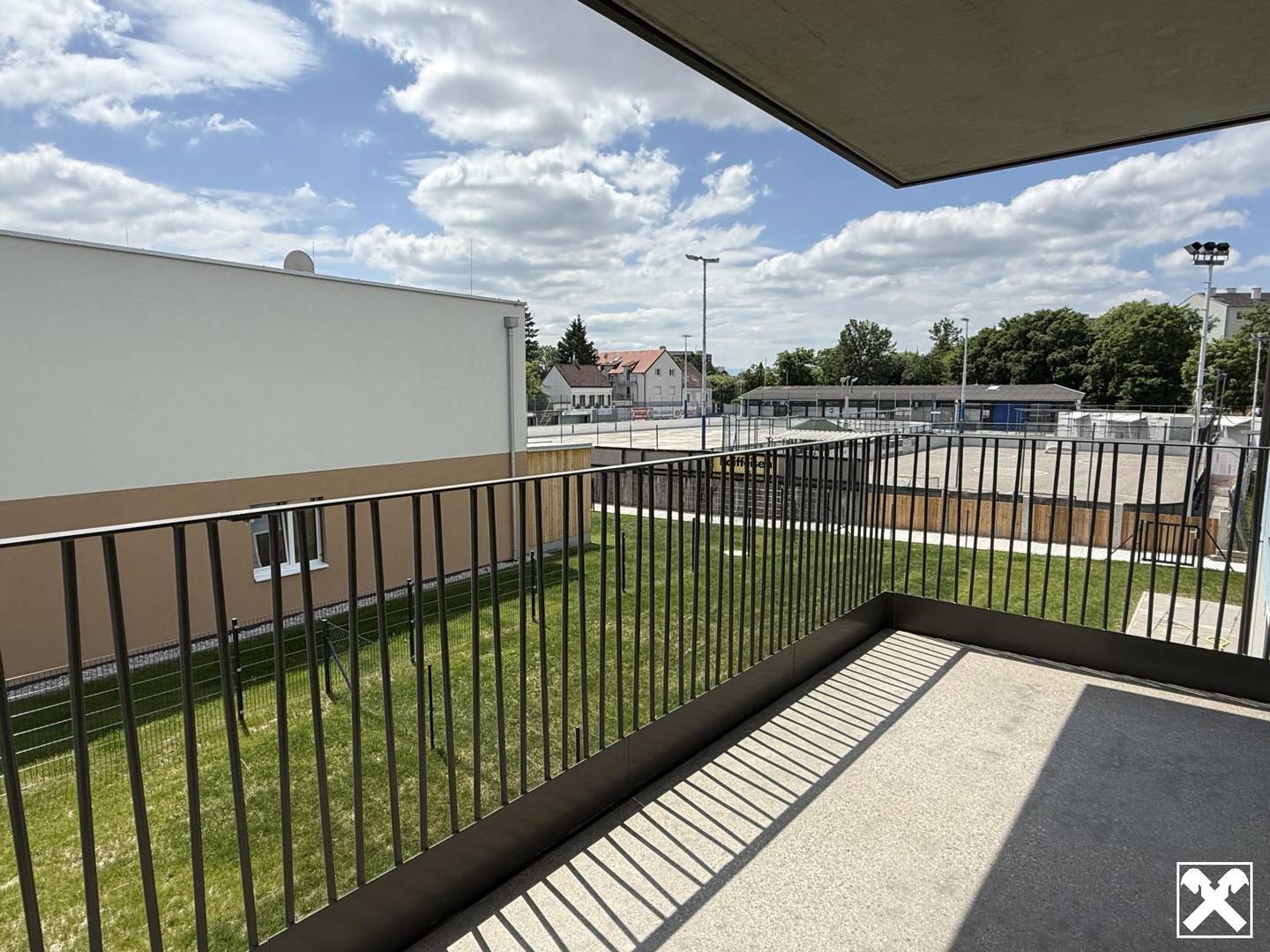 Modern apartment with balcony and parking