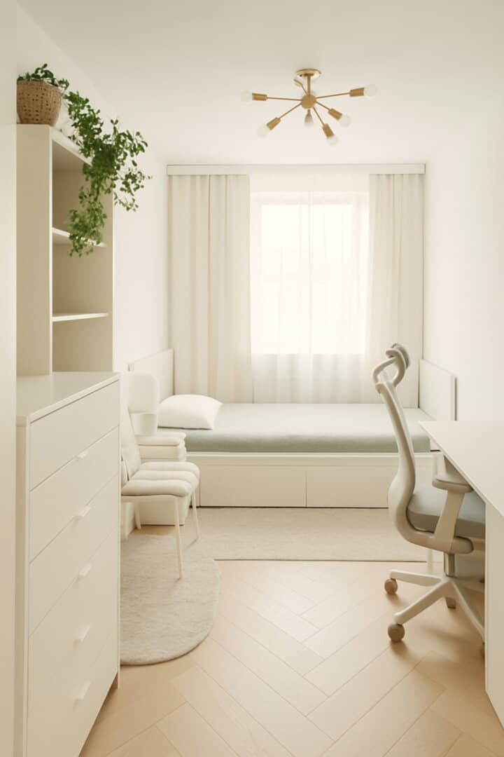 Apartment with city view and balcony