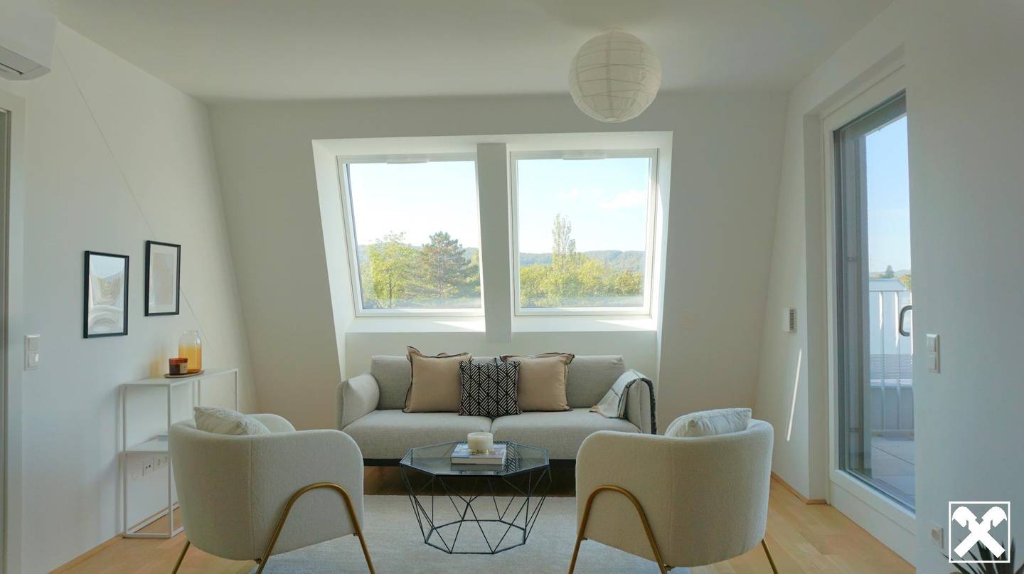 Newly built flat in Hietzing with outdoor space