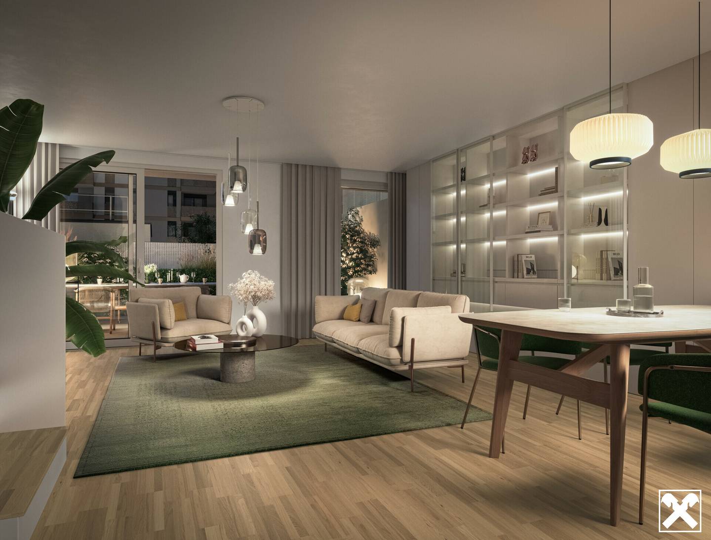 Wohnung mit Terrasse nahe U1 Kagraner Platz