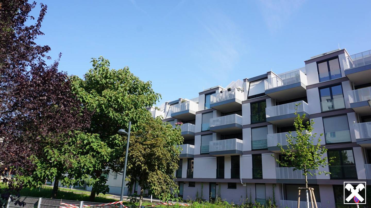 Wohnung Neubau nahe U1 Kagraner Platz Loggia