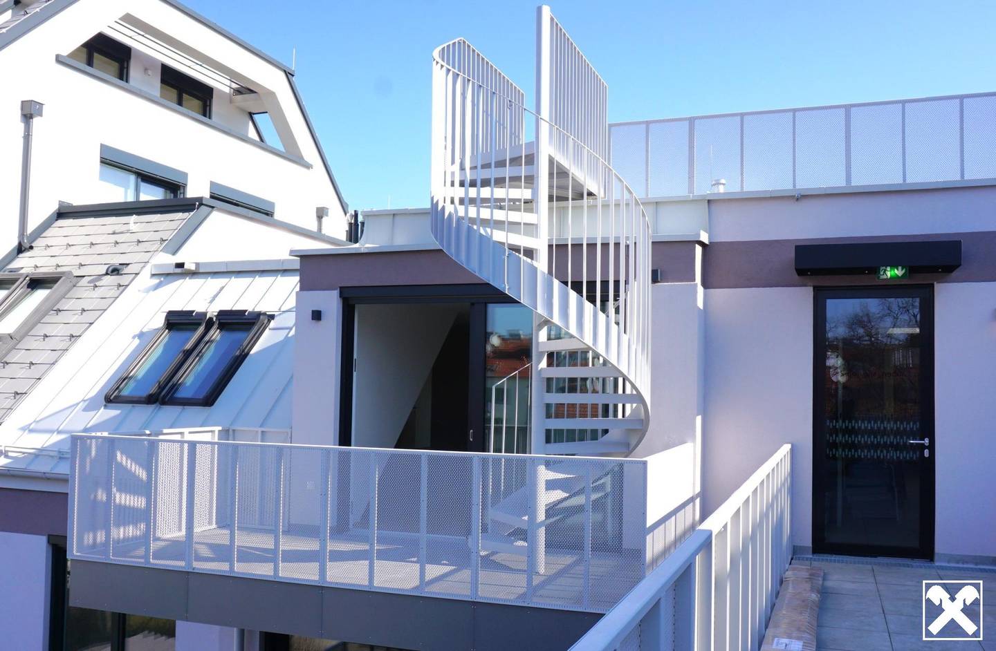 Wohnung mit Dachterrasse nahe Kagraner Platz