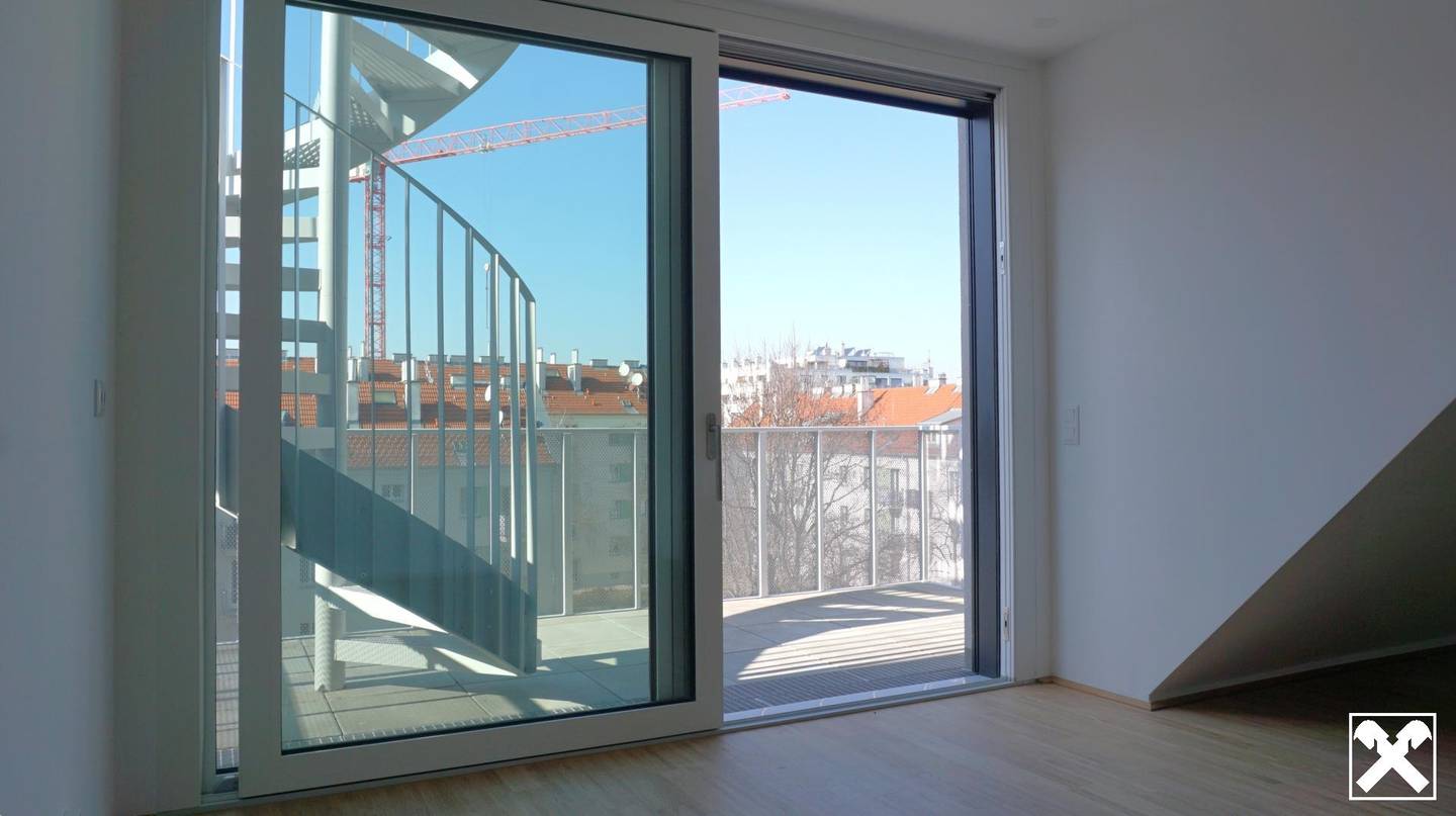 Wohnung mit Dachterrasse nahe Kagraner Platz