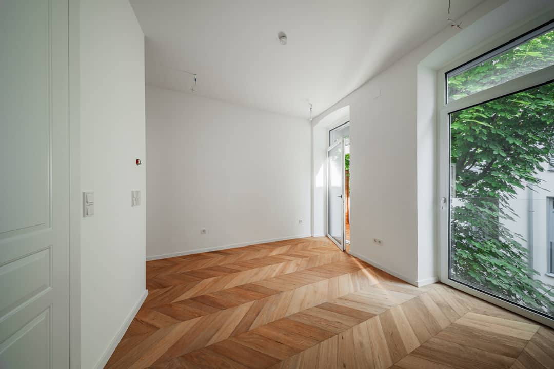 Wohnung mit Balkon und Fußbodenheizung