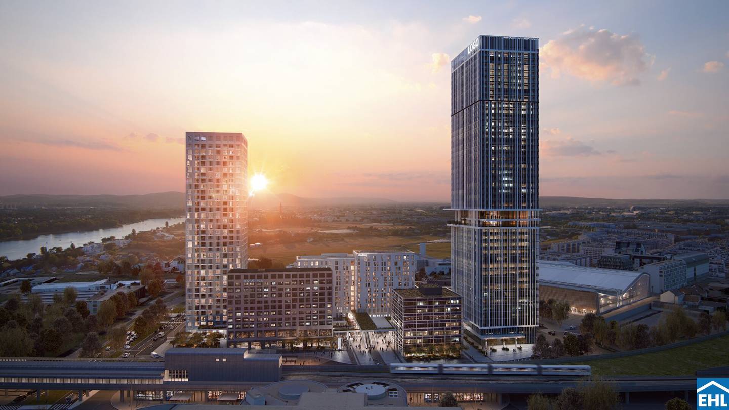 SKY LIVING im VIENNA TWENTYTWO – Exklusives Wohnen über den Dächern Wiens