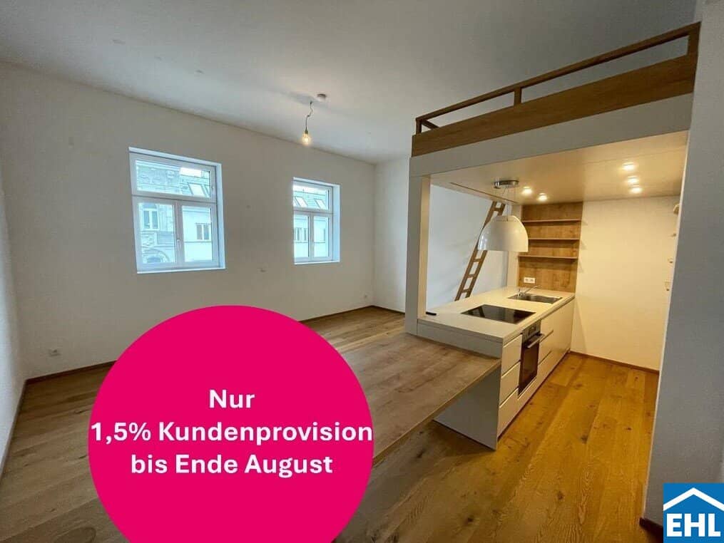 Attic apartment near Naschmarkt with lift