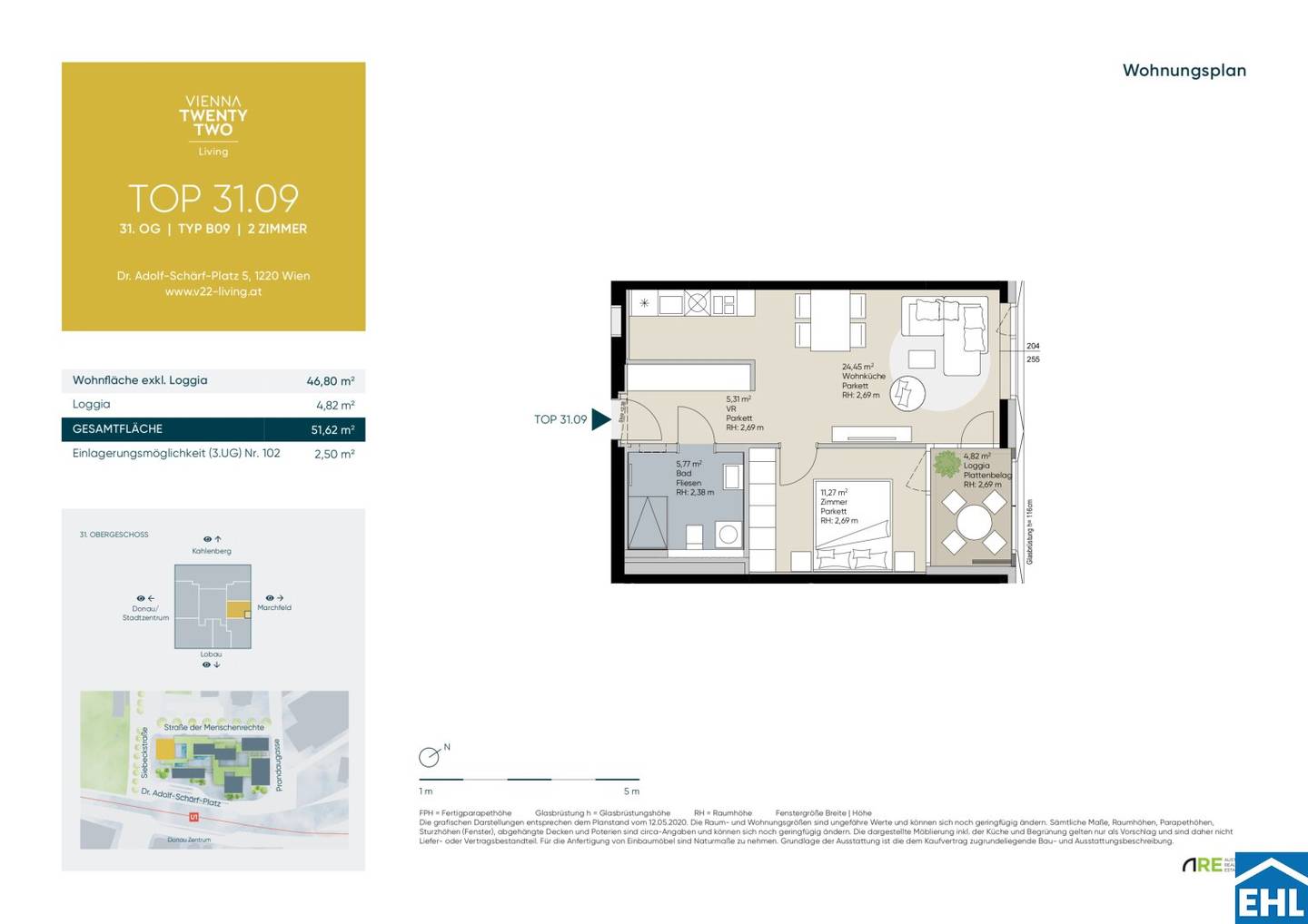 Wohnung Neubau Loggia Provisionsfrei