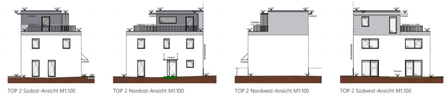 Baurechtsgrundstück mit Baugenehmigung in Langenzersdorf, ruhige Lage
