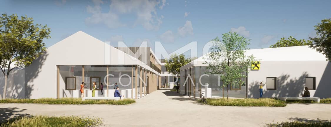 Wohnung Neubau im Zentrum mit großen Fenstern