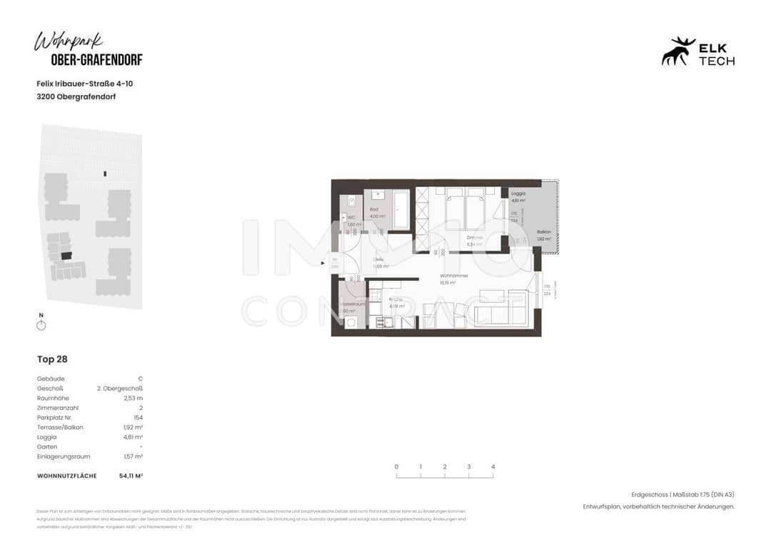 New build apartment balcony energy efficient