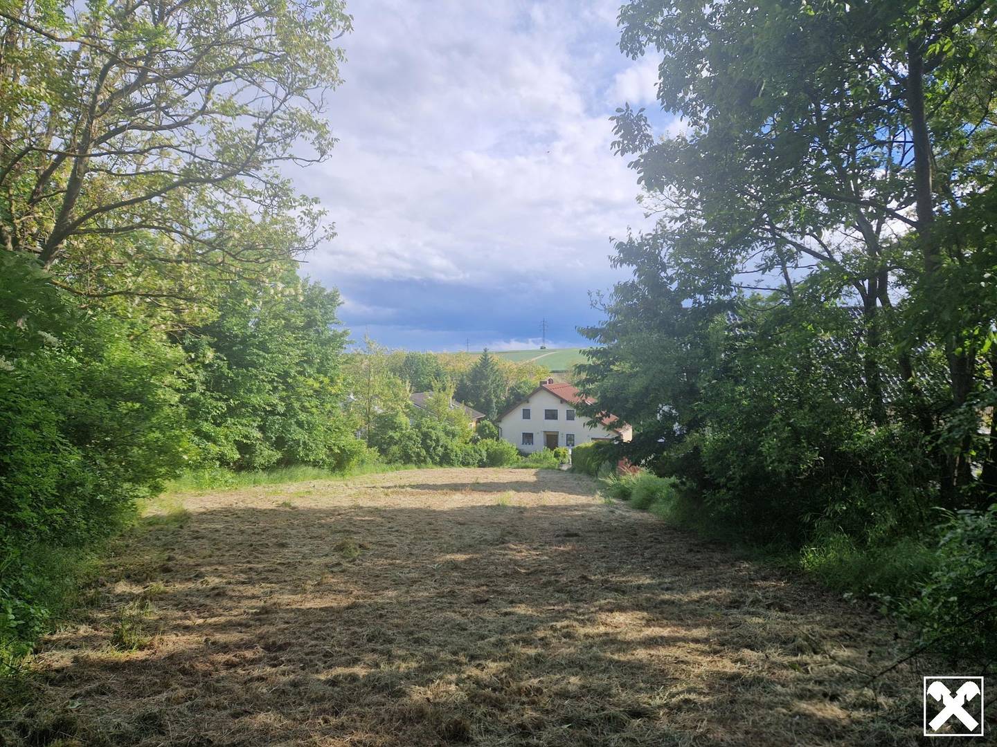 Grundstück in Oberhautzental: 771 m², sonnige Aussicht, kein Bauzwang