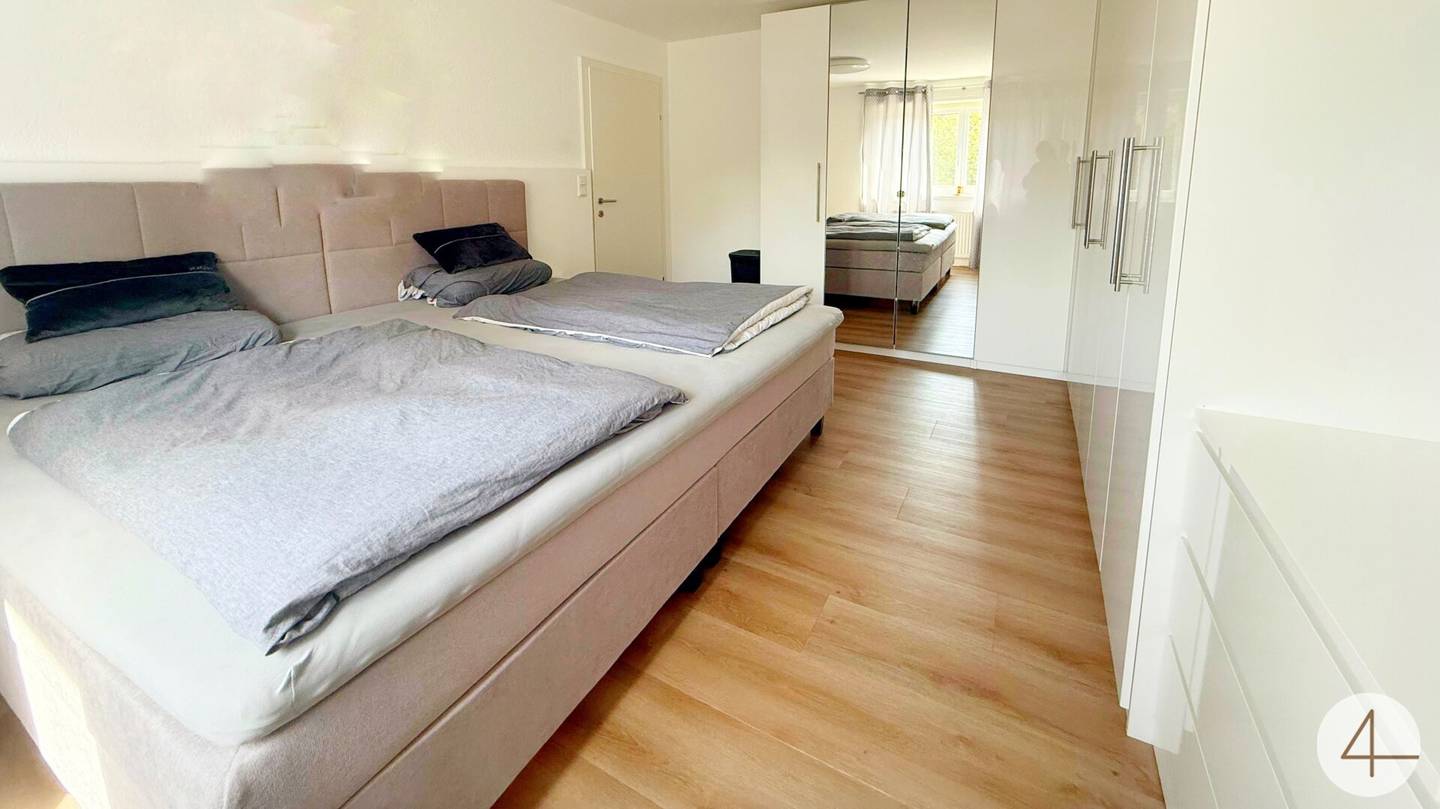 Wohnung neu saniert Loggia mit Aussicht