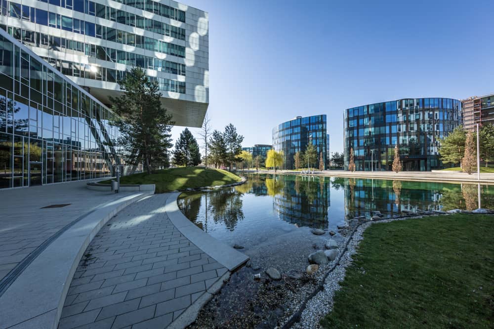 Wohnung Panoramabüros Teichanlage