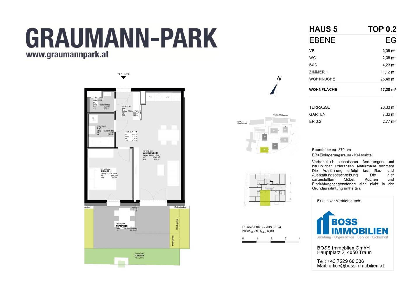 Apartment Graumannpark Brand new balcony Traun
