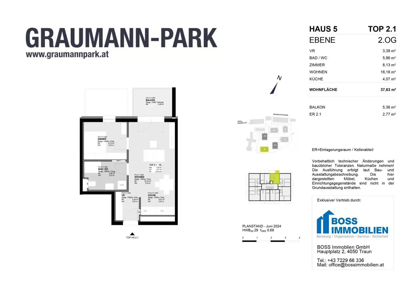First occupancy apartment Graumann Park Center