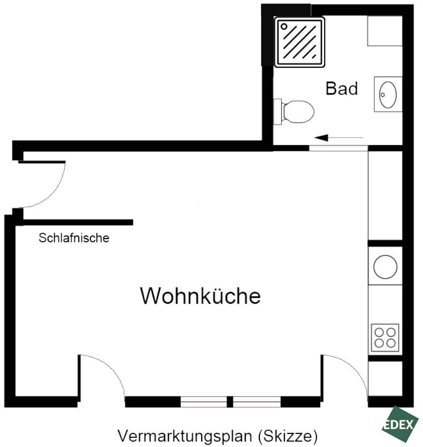 Helle Neubauwohnung mit Parkett und Klimaanlage