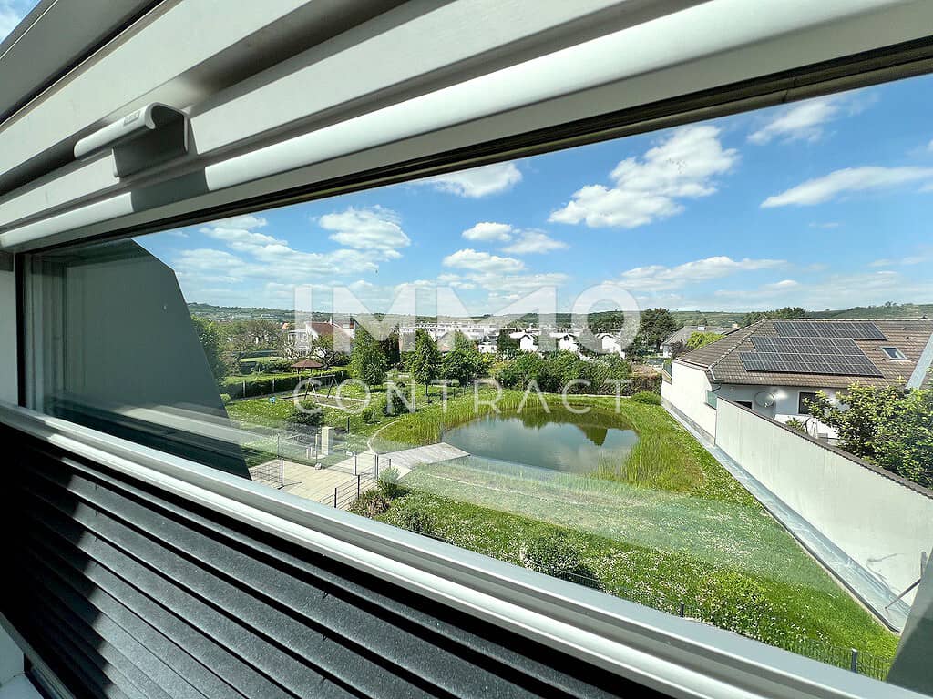 Dachgeschosswohnung mit Dachterrasse und Tiefgarage Grünblick