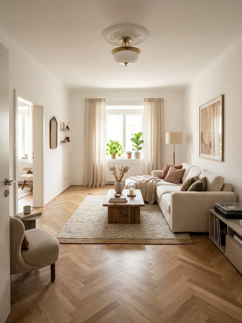 Denkmalgeschütztes Stadtpalais Frisch sanierte Wohnung
