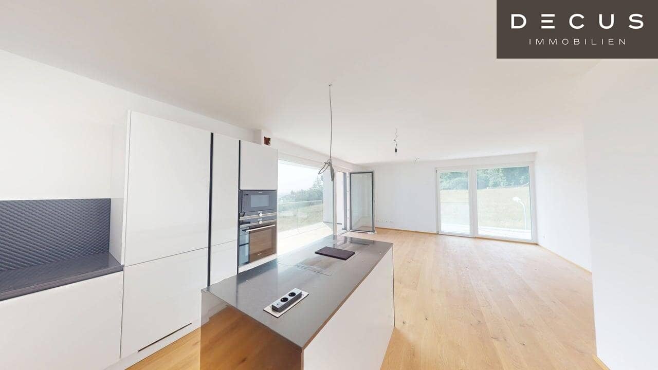 Brand new apartment with loggia and view