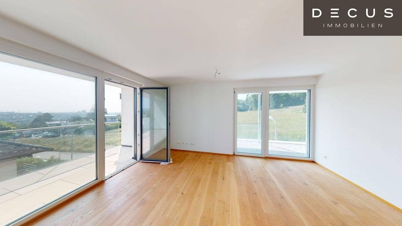 Brand new apartment with loggia and view