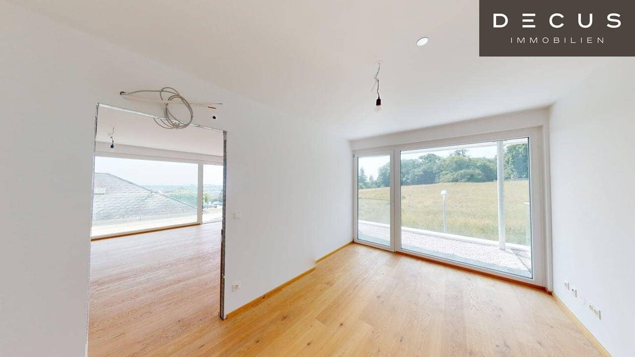 Brand new apartment with loggia and view