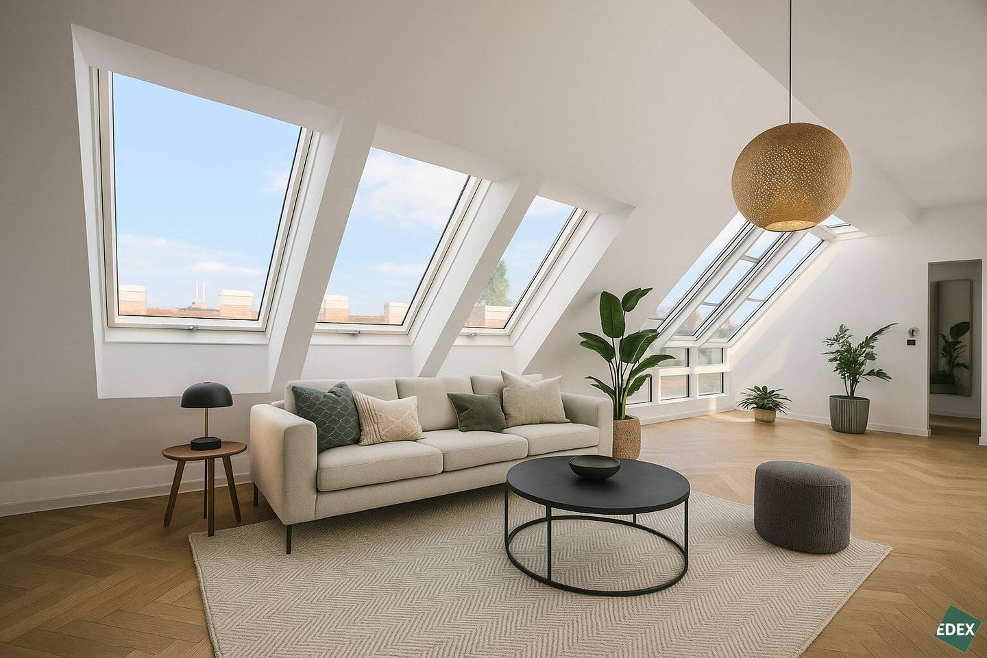 Top floor apartment with terrace newly renovated