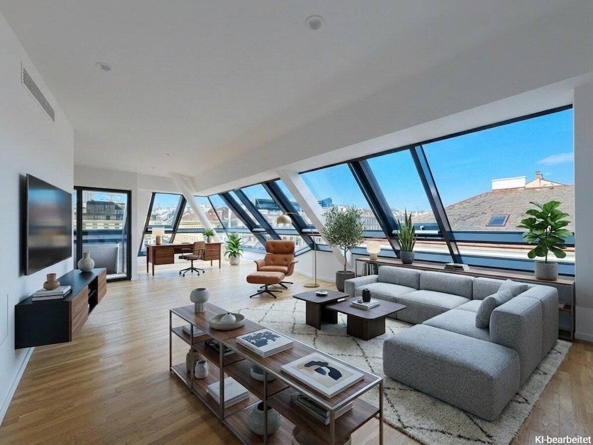 Wohnung mit Panoramablick und Terrasse in Wien